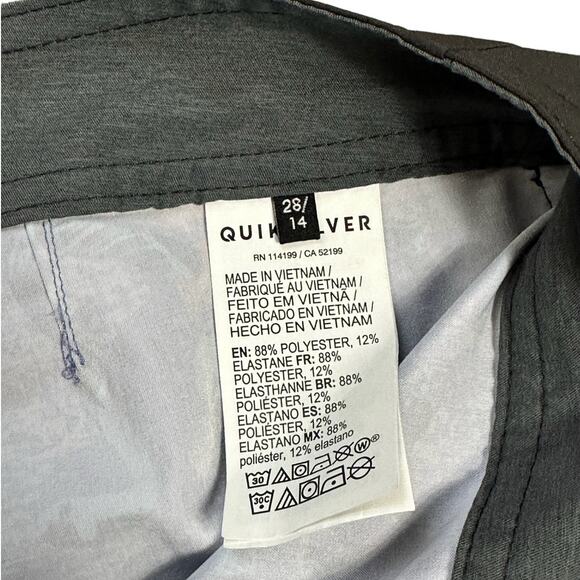 QUIKSILVER Highline Boys Board Shorts 28/14 NWOT - Picture 5 of 6